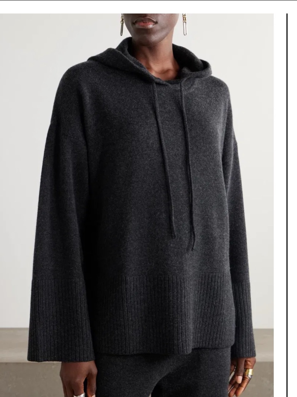 Frame cashmere sweater hoodie